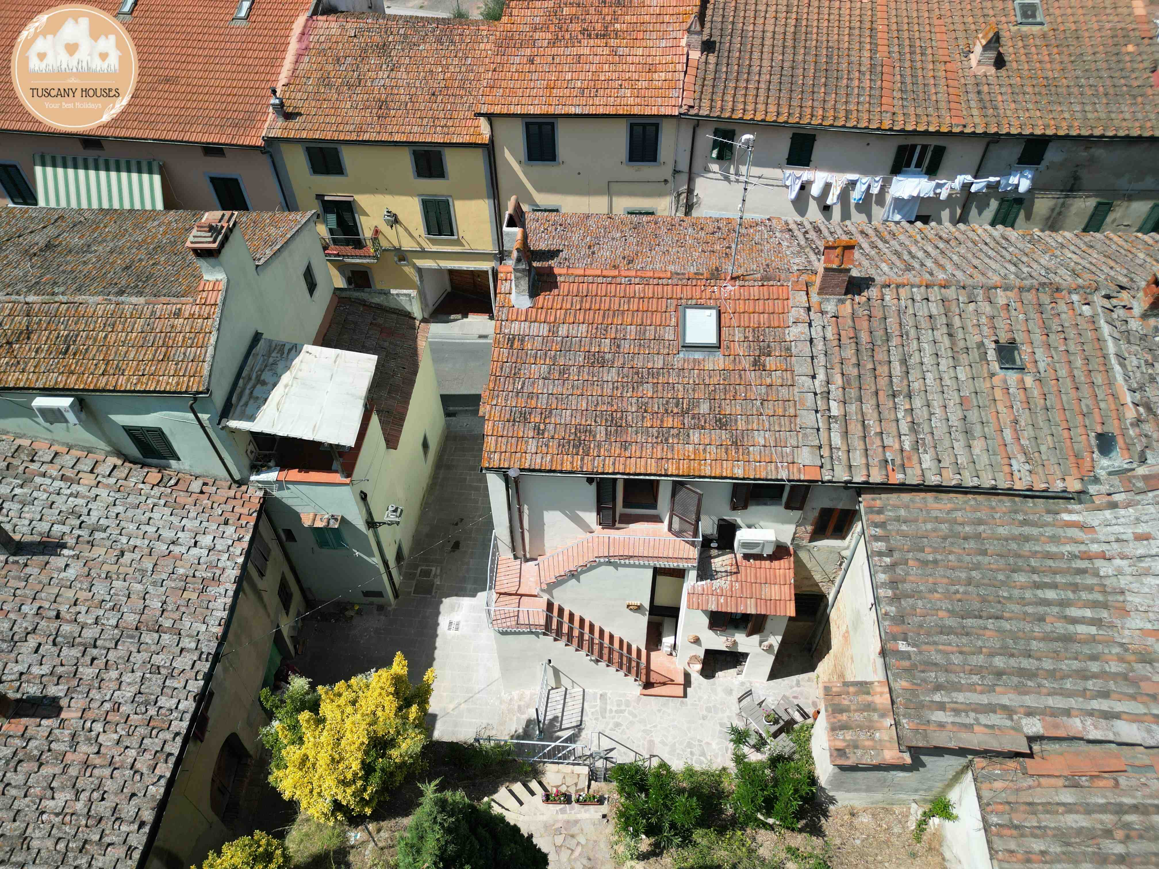 Casa in Borgo vista dall'alto