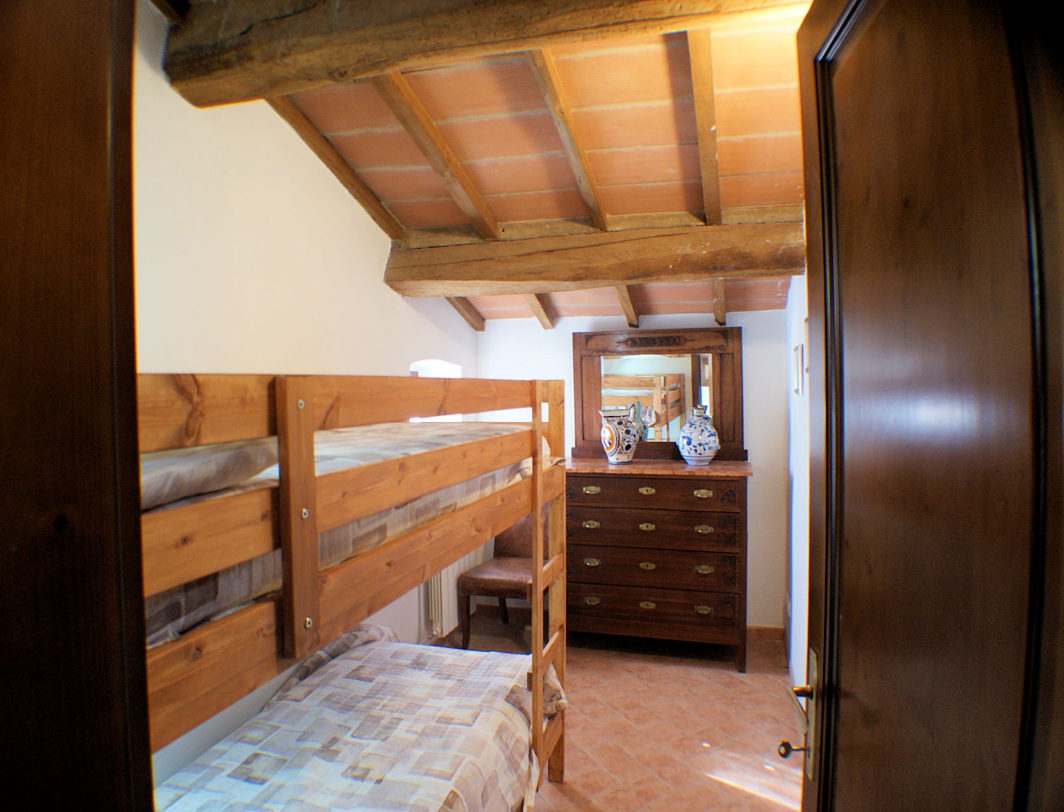 Bedroom with bunk bed