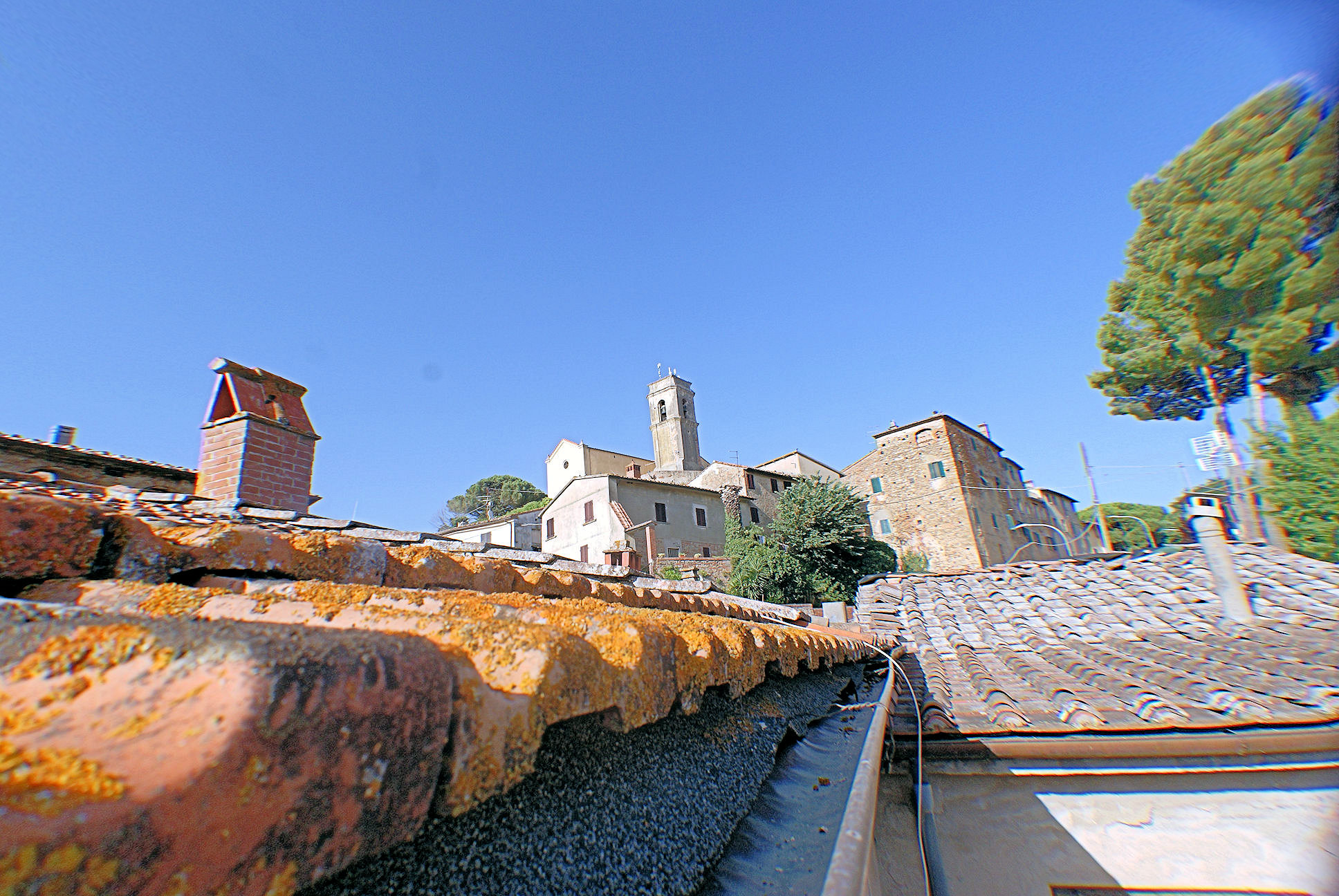 Vista dal tetto di Casa in Borgo