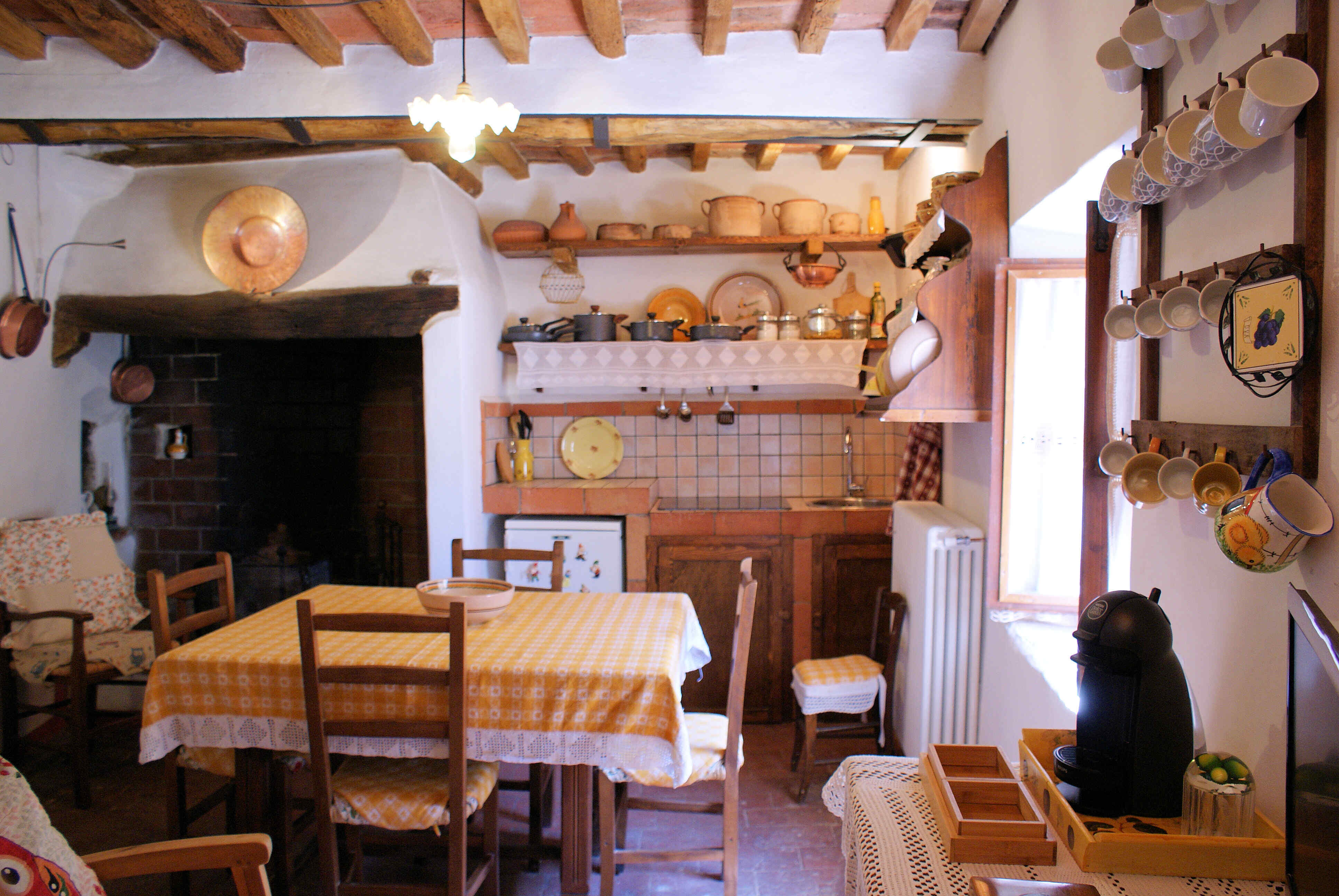 Sala e Cucina di Casa in Castello