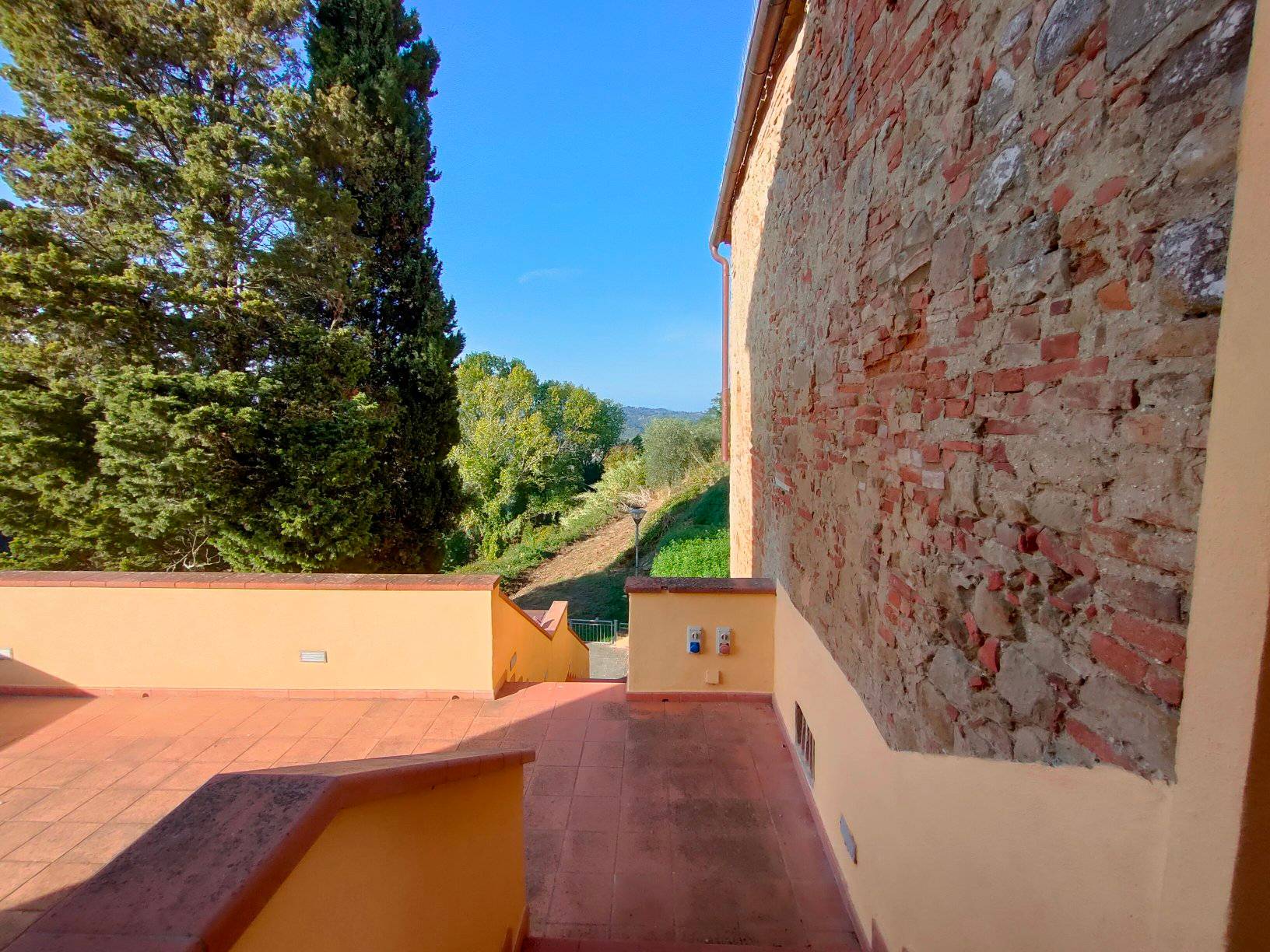 Courtyard of the  Chiesa della Madonna delle Grazie