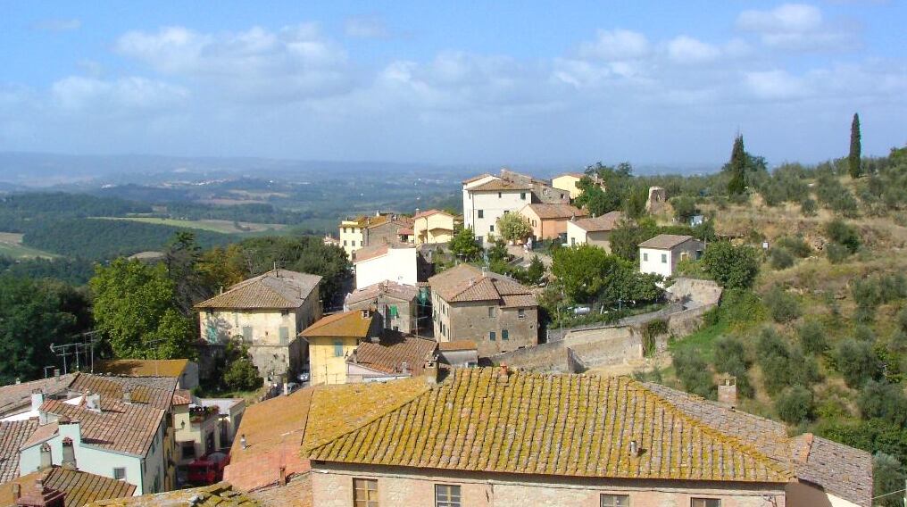 Vista della città Legoli