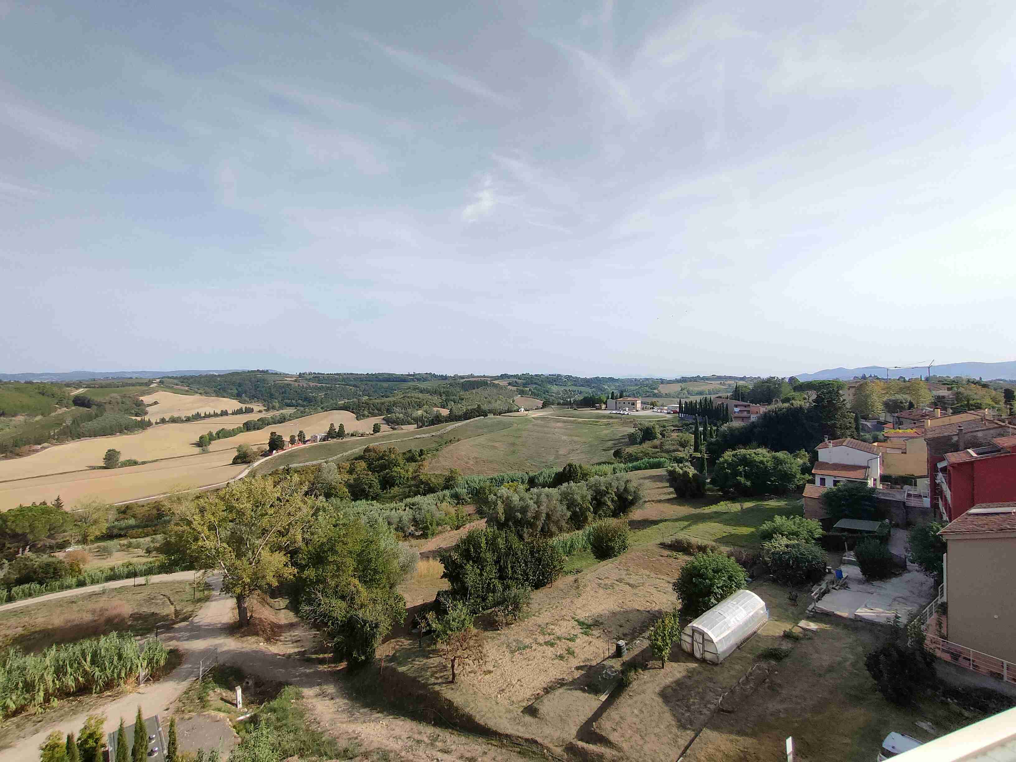 Panoramic view of Peccioli