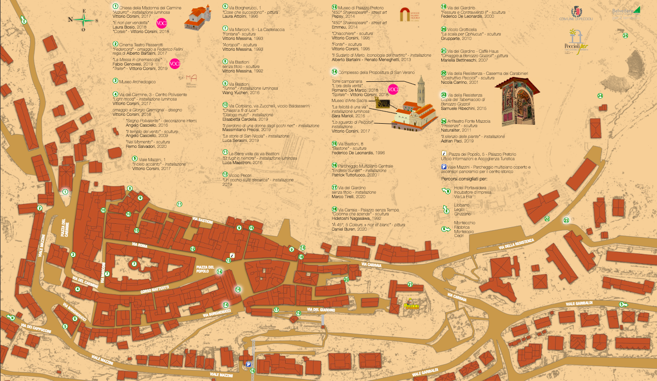 Art map of Peccioli2